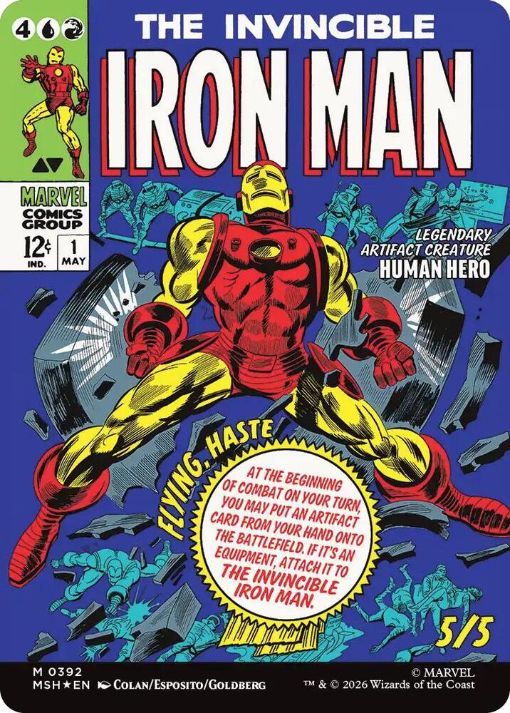 Tony Stark (Borderless) (0392) - Marvel Super Heroes - M - 392