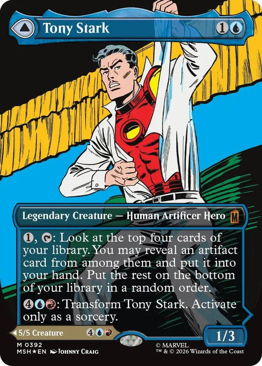 Tony Stark (Borderless) (0392) - Marvel Super Heroes - M - 392