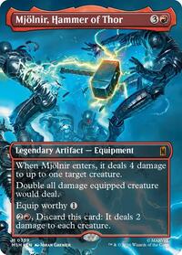 Mjolnir, Hammer of Thor (Borderless) (0339) - Marvel Super Heroes - M - 339