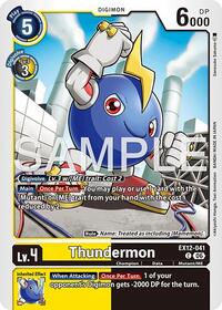Thundermon - Digital World Shambala - Common - EX12-041 C