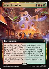 Alien Invasion (Extended Art) - Marvel Super Heroes - R - 417
