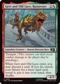 Gert and Old Lace, Runaways - Commander: Marvel Super Heroes - U - 568