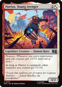 Patriot, Young Avenger - Commander: Marvel Super Heroes - U - 570