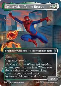 Spider-Man, To the Rescue (Borderless) - Marvel Super Heroes - U - 335