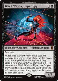 Black Widow, Super Spy - Marvel Super Heroes - M - 89