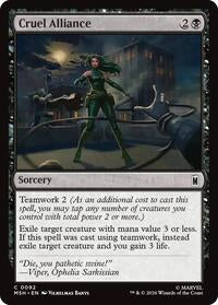 Cruel Alliance - Marvel Super Heroes - C - 92