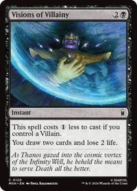 Visions of Villainy - Marvel Super Heroes - C - 120