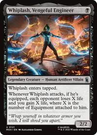 Whiplash, Vengeful Engineer - Marvel Super Heroes - U - 121