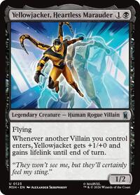 Yellowjacket, Heartless Marauder - Marvel Super Heroes - U - 123