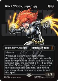 Black Widow, Super Spy (Borderless) (0364) - Marvel Super Heroes - M - 364