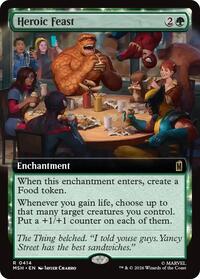Heroic Feast (Extended Art) - Marvel Super Heroes - R - 414