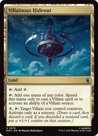 Villainous Hideout - Marvel Super Heroes - U - 276