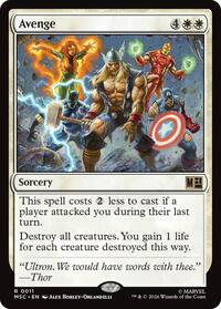 Avenge - Commander: Marvel Super Heroes - R - 11