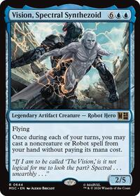 Vision, Spectral Synthezoid - Commander: Marvel Super Heroes - R - 644