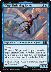 Wasp, Shrinking Savior - Commander: Marvel Super Heroes - R - 646