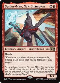 Spider-Man, New Champion - Commander: Marvel Super Heroes - R - 705