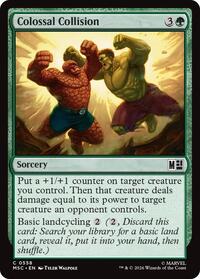 Colossal Collision - Commander: Marvel Super Heroes - C - 558