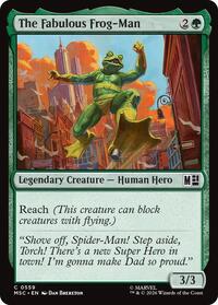 The Fabulous Frog-Man - Commander: Marvel Super Heroes - C - 559
