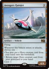 Avengers Quinjet - Commander: Marvel Super Heroes - R - 102