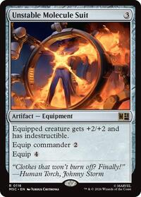 Unstable Molecule Suit - Commander: Marvel Super Heroes - R - 116