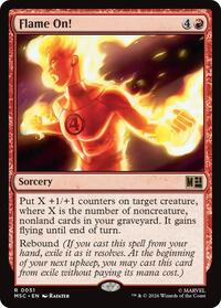 Flame On! - Commander: Marvel Super Heroes - R - 51