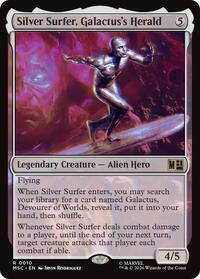 Silver Surfer, Galactus's Herald - Commander: Marvel Super Heroes - R - 10
