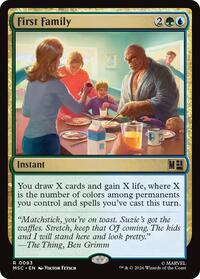 First Family - Commander: Marvel Super Heroes - R - 83