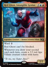 Red Ghost, Intangible Genius - Commander: Marvel Super Heroes - R - 92