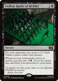 Endless Ranks of HYDRA (Surge Foil) - Commander: Marvel Super Heroes - R - 43