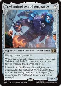 Tri-Sentinel, Act of Vengeance - Commander: Marvel Super Heroes - R - 115