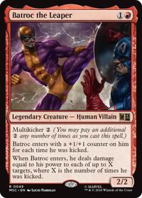 Batroc the Leaper - Commander: Marvel Super Heroes - R - 49