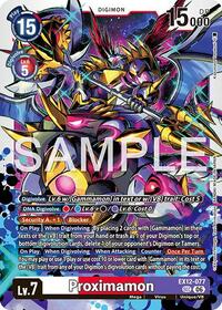 Proximamon - Digital World Shambala - Secret Rare - EX12-077 SEC
