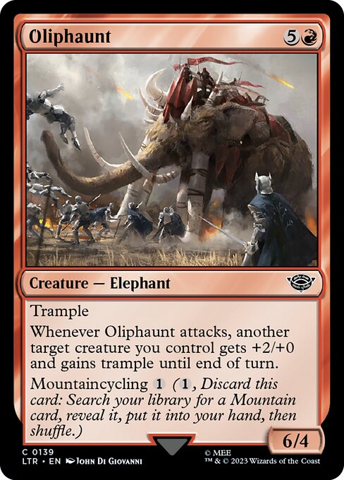 Oliphaunt - Universes Beyond: The Lord of the Rings: Tales of Middle-earth - C - 139