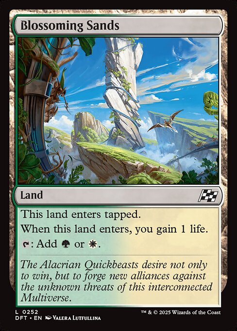 Blossoming Sands - Aetherdrift - L - 252
