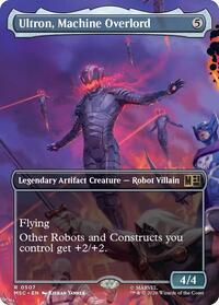 Ultron, Machine Overlord (Borderless) - Commander: Marvel Super Heroes - R - 507