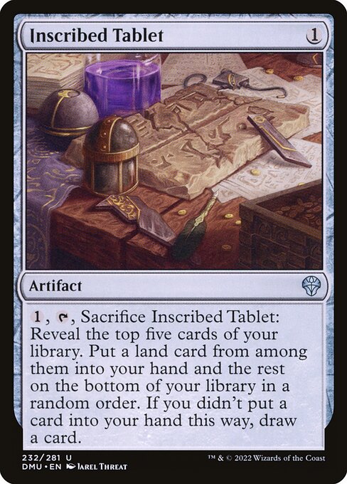 Inscribed Tablet - Dominaria United - U - 232