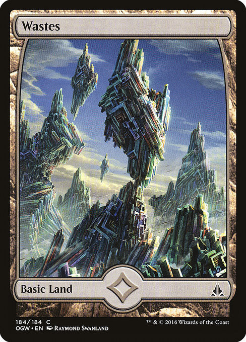 Wastes (184) - Full Art - Oath of the Gatewatch - C - 184