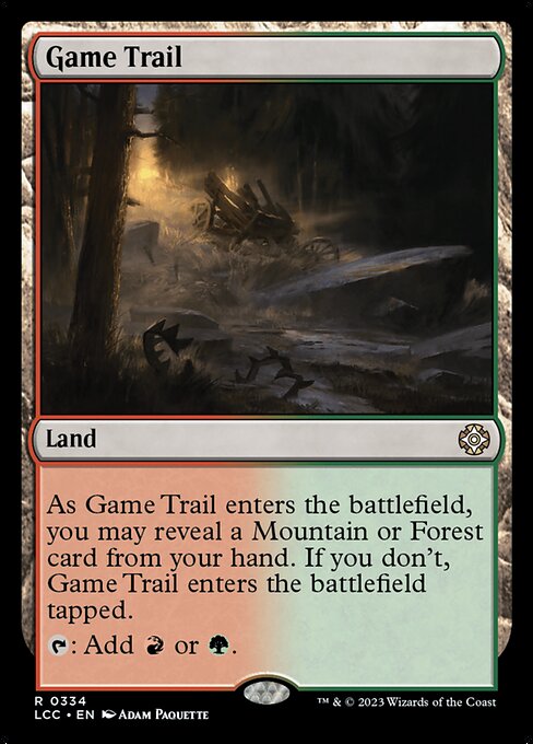 Game Trail - Commander: The Lost Caverns of Ixalan - R - 334