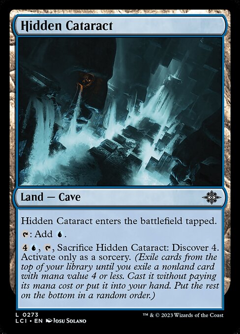 Hidden Cataract - The Lost Caverns of Ixalan - L - 273