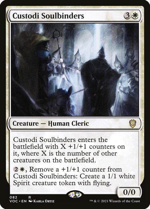 Custodi Soulbinders - Commander: Innistrad: Crimson Vow - R - 82