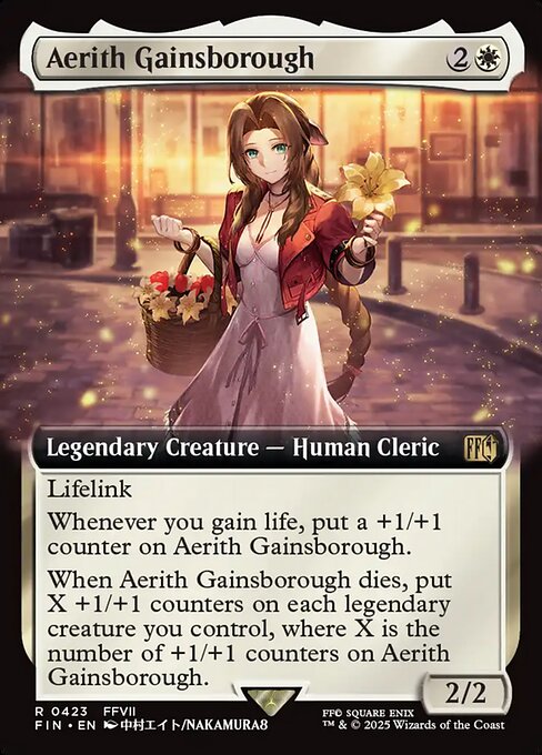 Aerith Gainsborough (Extended Art) - FINAL FANTASY - R - 423