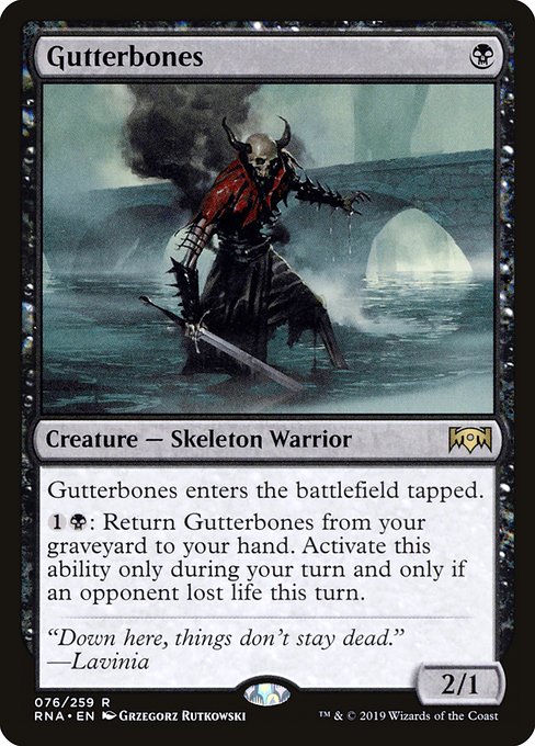Gutterbones - Ravnica Allegiance - R - 76