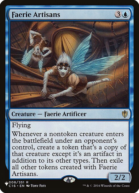 Faerie Artisans - The List Reprints - R - 008/351