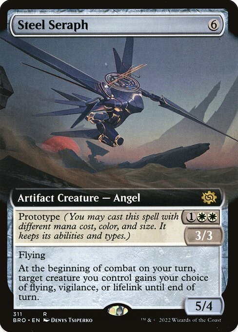 Steel Seraph (Extended Art) - The Brothers' War - R - 311