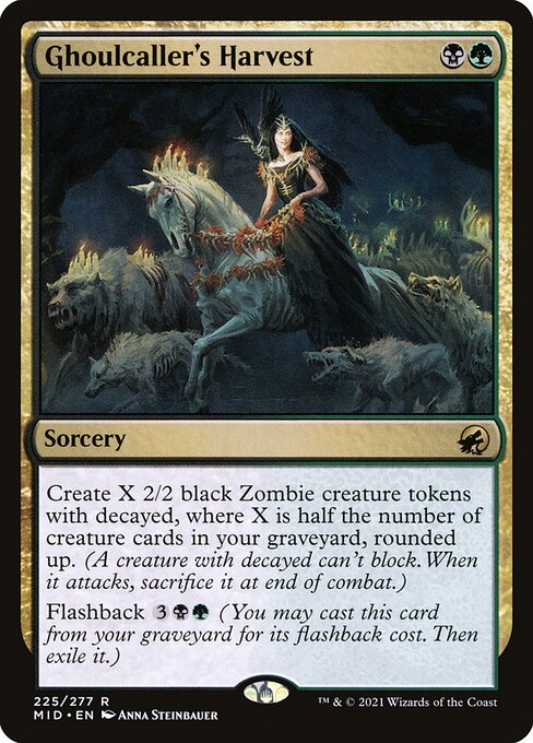 Ghoulcaller's Harvest - Innistrad: Midnight Hunt - R - 225