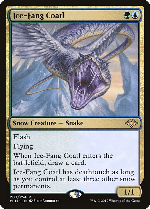 Ice-Fang Coatl - Modern Horizons - R - 203