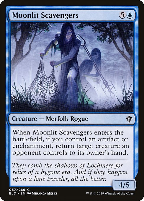 Moonlit Scavengers - Throne of Eldraine - C - 57