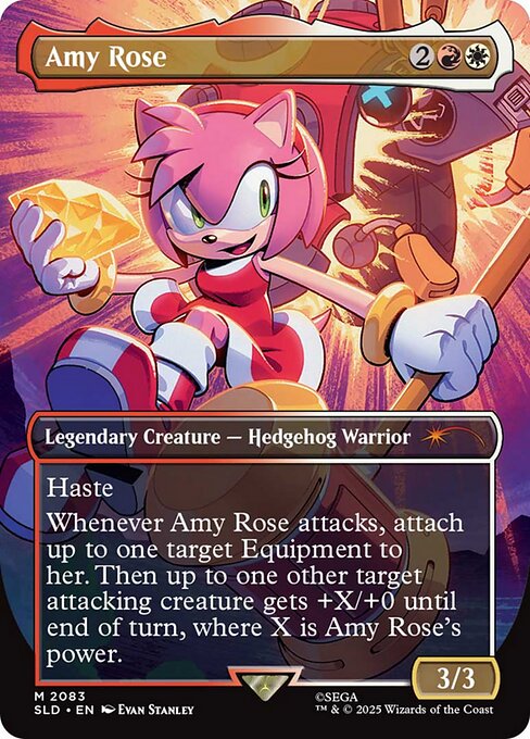 Amy Rose (Rainbow Foil) - Secret Lair Drop Series - M - 2083