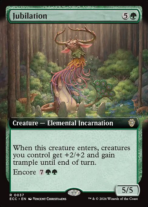 Jubilation (Extended Art) - Commander: Lorwyn Eclipsed - R - 37
