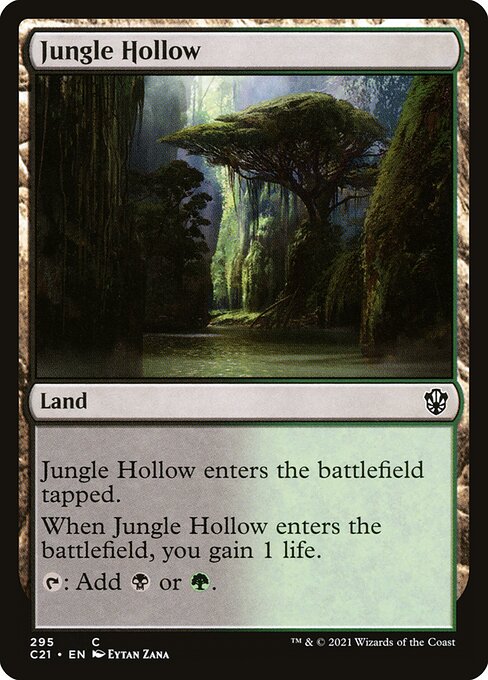 Jungle Hollow - Commander 2021 - C - 295